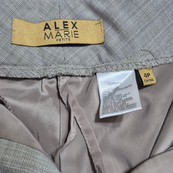Career Wear, Alex and Marie 4P, lined trousers.NWOT - Picture 4 of 6